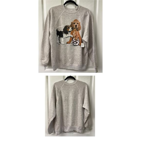 Tulfex large dog grey sweatshirt 63% cotton - Picture 5 of 5